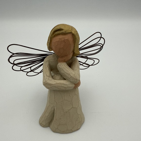 Demdaco Other - Willow Tree Sitting Angel Of Patience DEMDACO 2000 Susan Lordi Figurine  Vintage